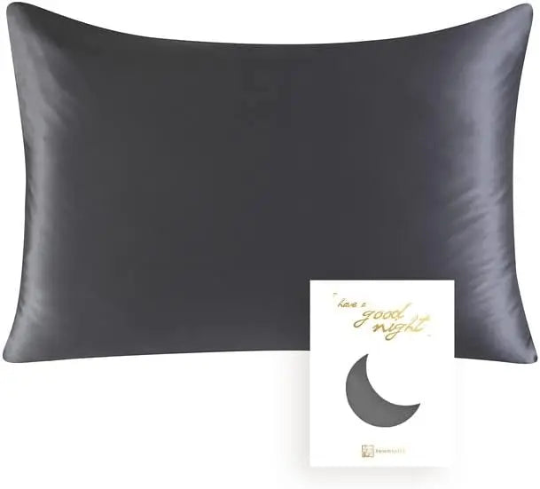 100% Mulberry Silk Pillowcase – OEKO-TEX Certified, 19 Momme
