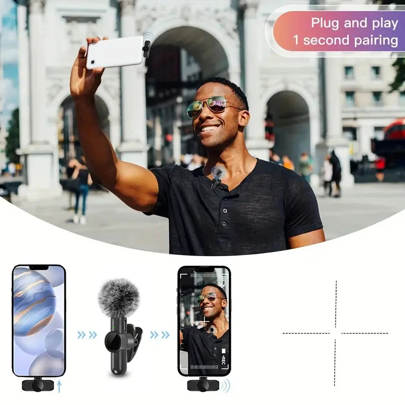 Wireless Lavalier Microphone for Phones