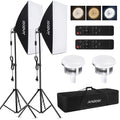 Andoer Softbox Studio Lighting Kit – 85W LED