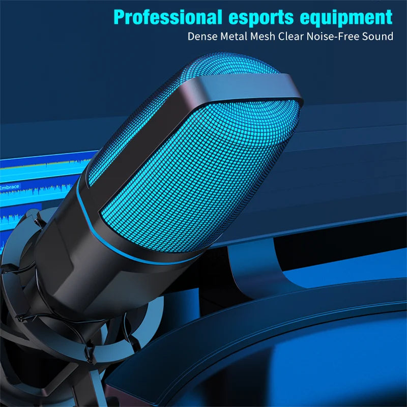 USB Podcast & Streaming Condenser Microphone