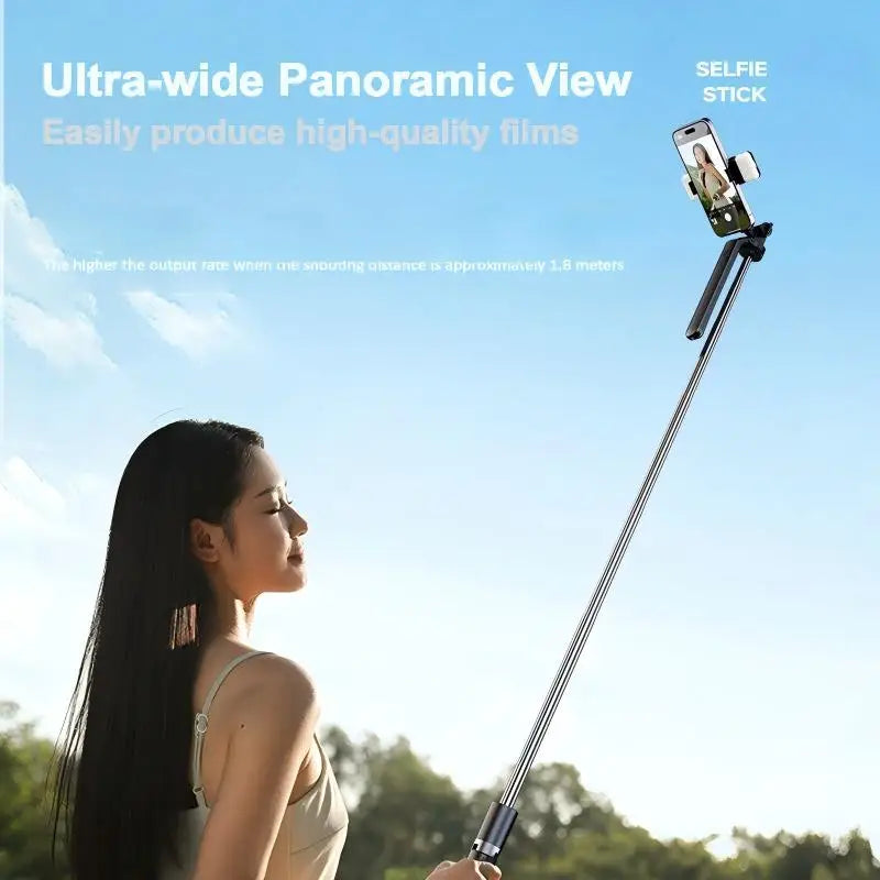 1.7m Wireless Selfie Stick Tripod with Remote