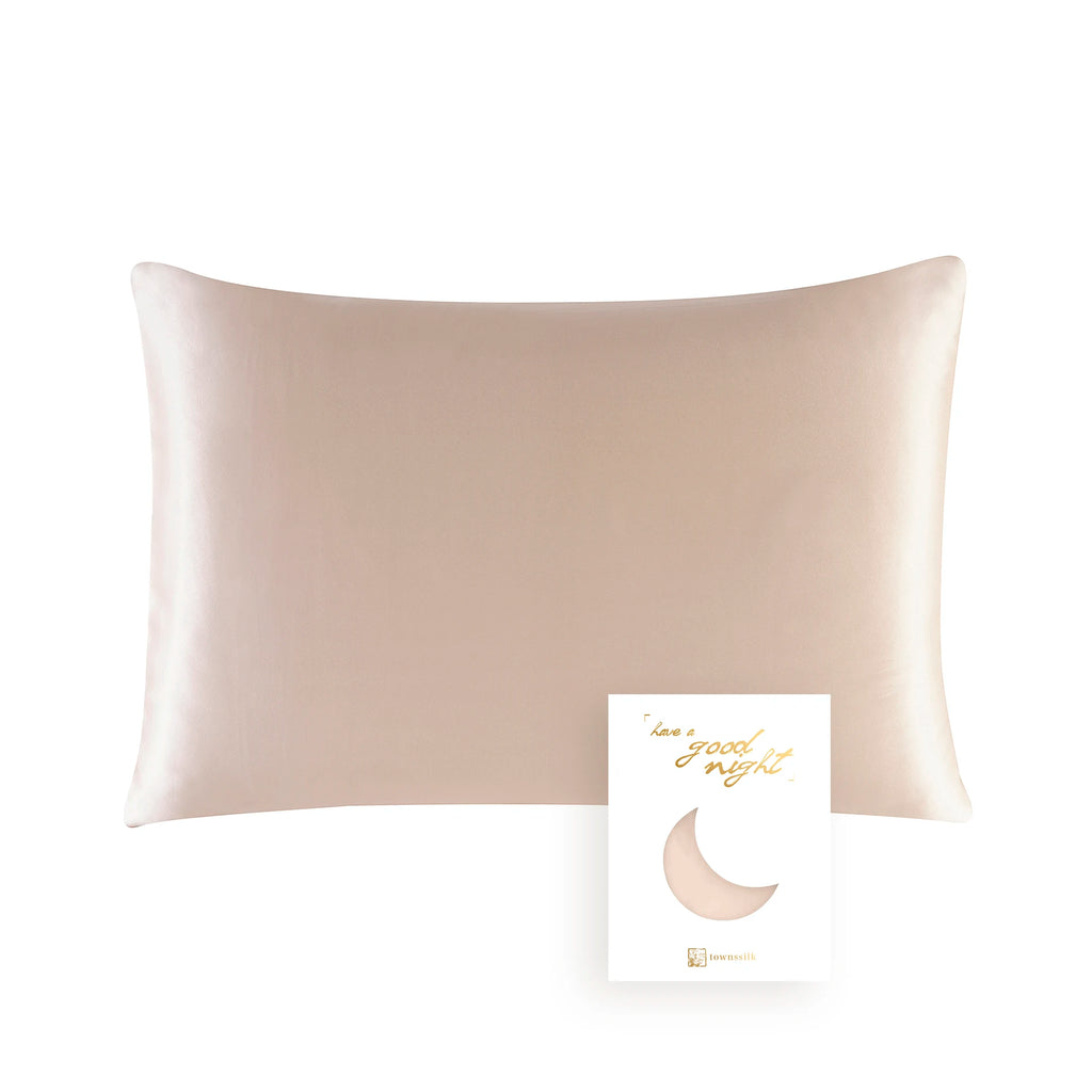 100% Mulberry Silk Pillowcase – OEKO-TEX Certified, 19 Momme