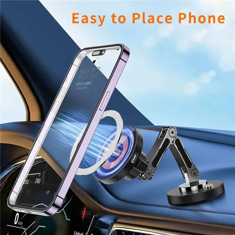 Magnetic Wireless Car Charger Mount