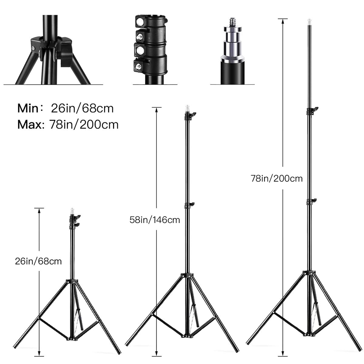 Andoer Softbox Studio Lighting Kit – 85W LED