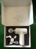 Portable Massage Gun – 4 Heads, LED Display
