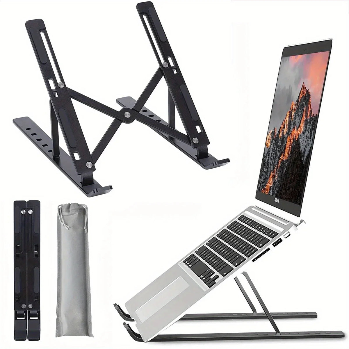 Adjustable Aluminum Laptop Stand