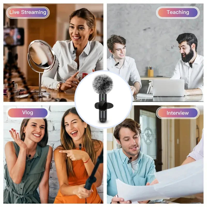 Wireless Lavalier Microphone for Phones