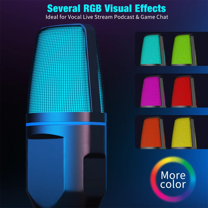 USB Podcast & Streaming Condenser Microphone