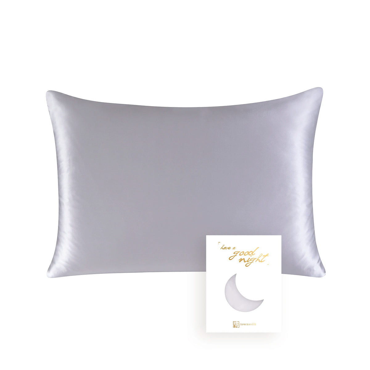 100% Mulberry Silk Pillowcase – OEKO-TEX Certified, 19 Momme