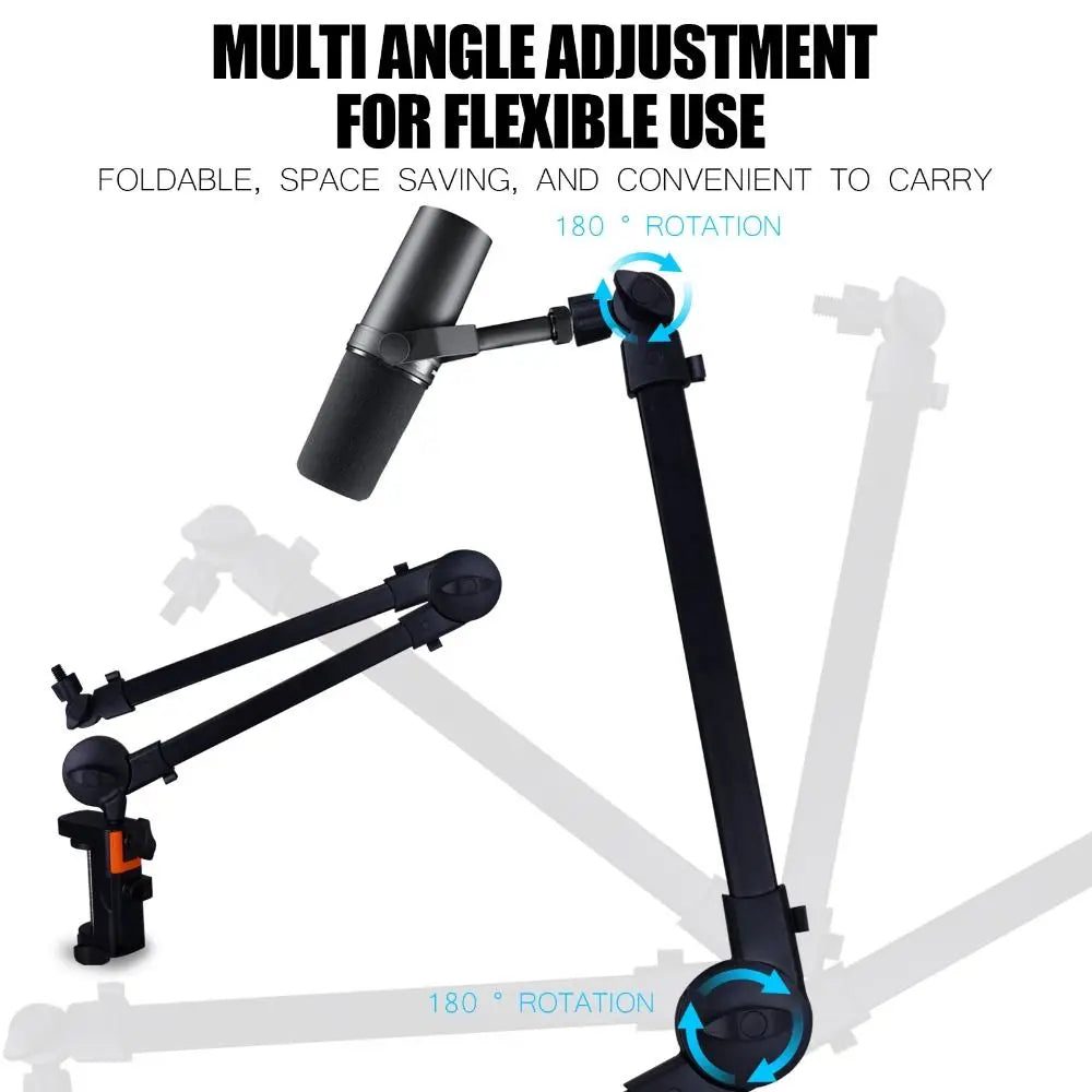 Pro 360° Microphone Boom Arm