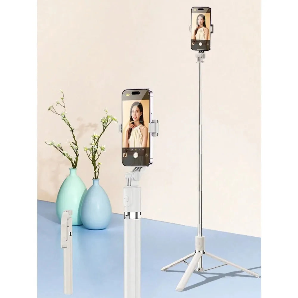 1.7m Wireless Selfie Stick Tripod with Remote