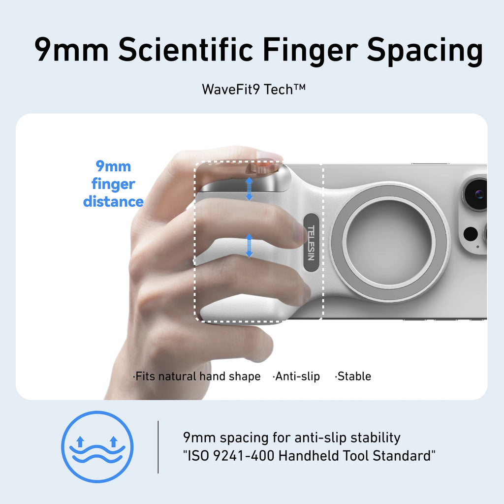 TELESIN Magnetic Phone Camera Grip