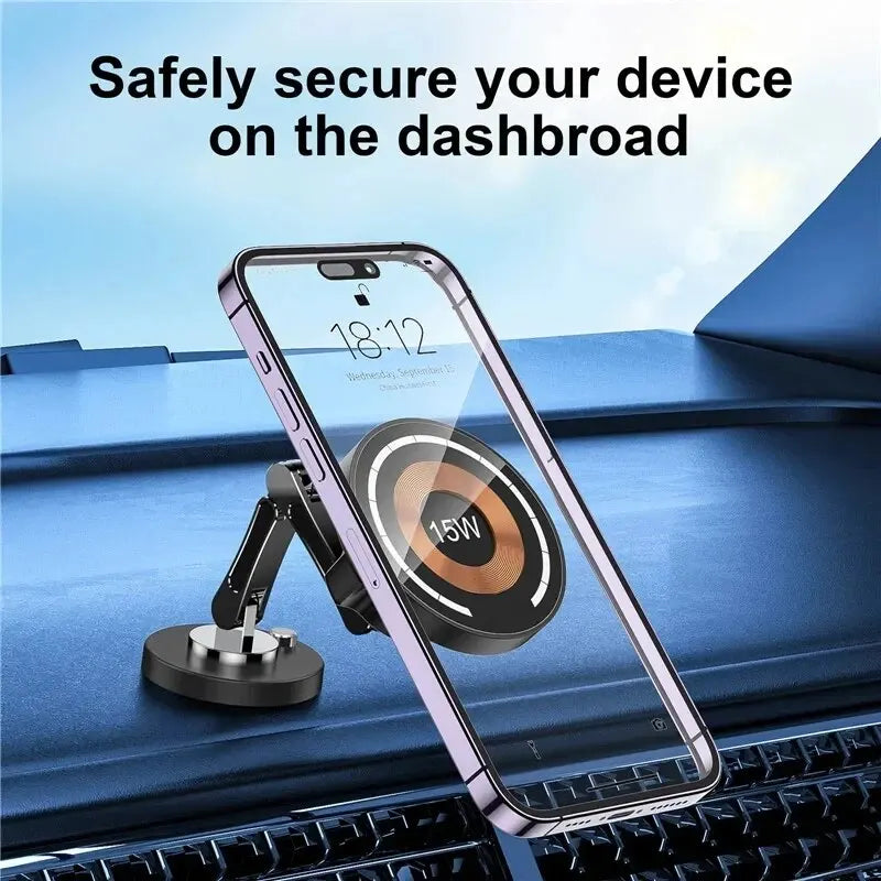 Magnetic Wireless Car Charger Mount