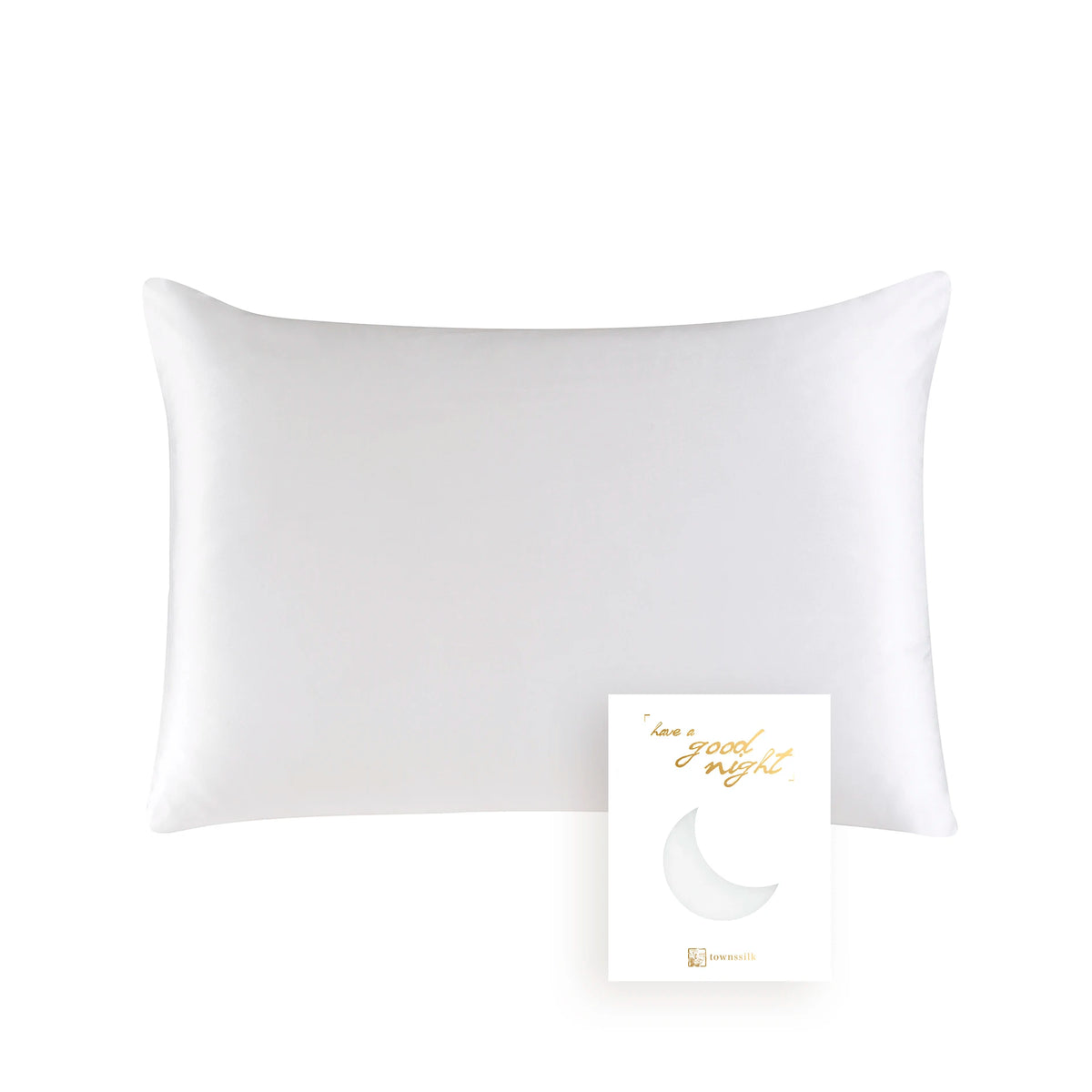 100% Mulberry Silk Pillowcase – OEKO-TEX Certified, 19 Momme