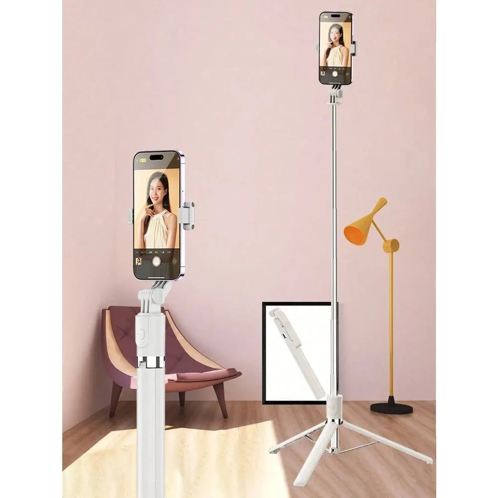 1.7m Wireless Selfie Stick Tripod with Remote